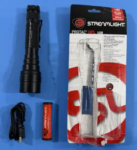 Streamlight 88076 New Open Box Protac Hpl Usb Rechargeable Flashlight 1000 Lumens