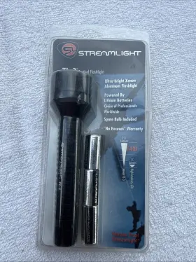 88103 Streamlight Tl-3 Black Flashlight New With Batteries