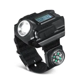 Sunderpower 732904211267 Led Wrist Light Flashlight 4 Modes Waterproof Heavy Duty