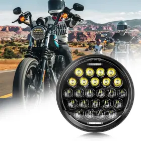 Sup-light Ly-5.75-5d-01 Sup-light 5 3/4 Inch 5.75 Motorcycle Led Headlight Compatible With Dyna Spor