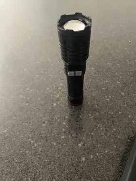 Super Bright 63524 Tactical Flashlight Extendable High Lumens Usbc Rechargeable