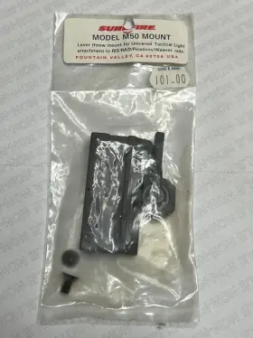 Surefire 084871860505 M50 Arms Throw Lever Mount For Millennium Universal Mu Weapon Light