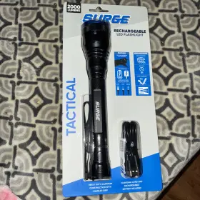 Surge Hhl3090as 2 000 Lumen Rechargeable Tactical Led Flashlight - New