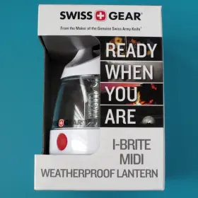 Swissgear 844789091206 Swiss Gear Cli39 I-brite Midi Weatherproof Lantern New Old Stock
