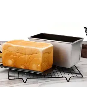 Ta Best Svk0s-11bnms Pullman Loaf Pan With Lid Aluminumed Steel 900 Silver-900g