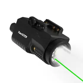 Tacflare B0dsphsrcy Laser Light Combo For Glock Pistol 1200 Lumen Flashlight With Green Sight