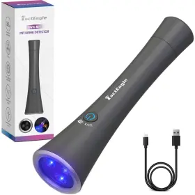Uva-m1 Tacteagle 603161072901 Uv Flashlight Black Light 365nm Pet Urine Detector With Elephant-trun