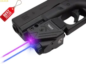 Tactical 711182006802 Laser Flashlight 700lm Purple/blue Strobe Rail Mount Glock Sig Us
