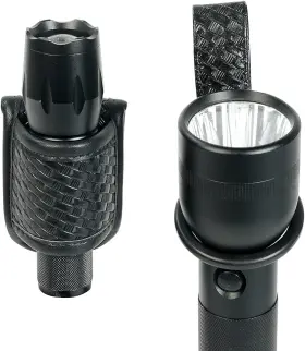 Taf 313114382321 Compact Flashlight Holder Open Top Ring Strap Hold Mag