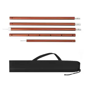 Taruor Vct3jj Telescoping Tarp Poles 2.9m Awning Support Tent Lightweight Foldable Al