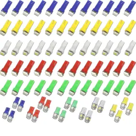 The Perfect Part 781111634161 70pcs T5 T10 5050-smd Led Speedometer Instrument Gauge White