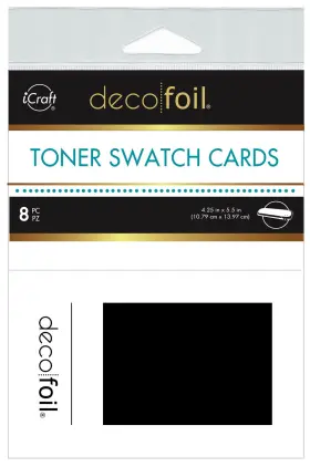 Therm O Web 5a002x2d-1gy01 4 Pack - Deco Foil Toner Swatch Cards 4.25 Inch X5.5 8 Sheets-singles 5a002x2d-1gy
