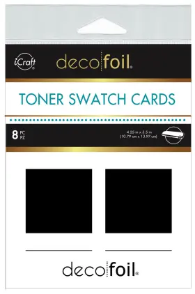 Therm O Web 5a002x2f-1gy02 Deco Foil Toner Swatch Cards 4.25 Inch X5.5 8/pkg-quads -