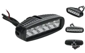 Tl118s Tiger Lights Spot Led Light 1300 Lumens 18 Wattage 1.5 Amps 12v 6