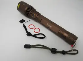 Tongtai Gk-p726 Rechargeable Led Flashlight 12.5in L 5 Modes Waterproof