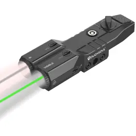 Toughsoul Tf9069 Mlok Picatinny Mounted Tactical Flashlight Green Laser 940nm Ir Illuminator