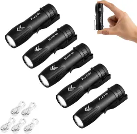 Trade Co.ltd. 313042558560 5 Pack Mini Flashlight Rechargeable Bulk Usb-c Small High Lumen Clip Trade Co.ltd. 313042558560 5 Pack Mini Flashlight Rechargeable Bulk Usb-c Small High Lumen Clip