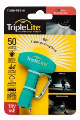 Triplelite Llc Tl050-pst-01 180led Flashlight Teal -