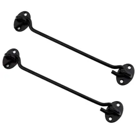 Ulifestar 0319bl Barn Door Latch 8 Inch Heavy Duty Stainless Steel Gate Lock C