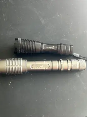 Ultrafire 753680838434 Black And Silver Flashlights Rechagable Cree Xml-t6 2000lm