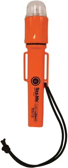 Ust 811747025375 See-me 1.0 Waterproof Led Light For Emergency Camping One Size Orange