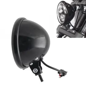 Utviunct 32052 Lengthened Bolt 5.75 Inch Headlight Housing Universal Motorcycle 5 3/4 Led H