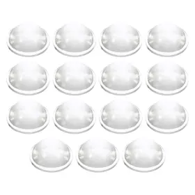 Uxcell 672668500996 Diameter 27mm Flat Convex Lens 15pcs Height 14mm Acrylic Optical