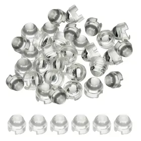 Uxcell 672668501221 36 Pack 12mm Led Convex Lens 30 Degree Beam Pmma Angle Acrylic