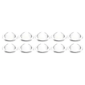 Uxcell 734301957823 10pack Diameter 10.3mm High 4.2mm Pmma Flat Convex Lens Flashlight Optical