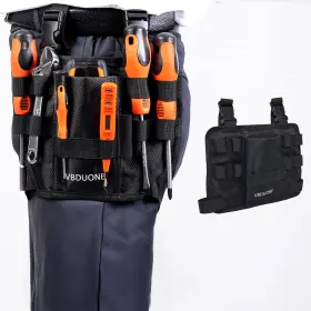 Vbduone 605230136347 Z Tool Holster For Electricians Automotive Craftsmen - Leg And Belt Clip Ho