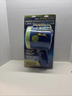 Vector Vec127gb Cordless Rechargeable Spot Light 1 Million Candle Power