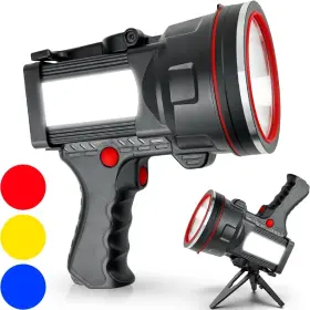 Victoper 977077216228 Spotlight For Camping 1500 Lumens Bright Handheld Spot Light 12000 Mah Rech