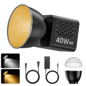 Vijim L023 L073-us6 L023 40w Pro Led Video Light W Built-in 3400mah Battery And Pd Fast Charging O