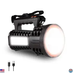 Km-2713a Visit The Vavofo Store 2000lm Rechargeable Led Lantern Waterproof Flashlight 10000mah Power Bank