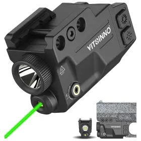 Vitoinno Vt9053-p Bl-d G 700 Lumens Green Beam And Light Combo Slidable Tactical
