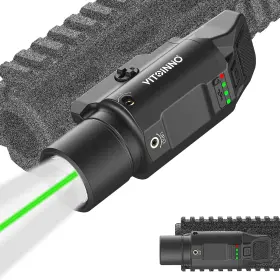 Vitoinno Vt9078-p 1500 Lumens Green Laser Light Combo Is Compatible With Picatinny Rail For Rif