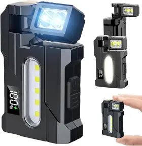 Vontixe 705353421556 2026 Rechargeable Edc Flashlight With Rotable Lamp Head 500 Lumens Super Bright
