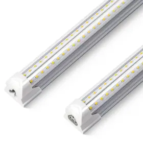 3009-ag Vshape 2-pack 3ft Led Shop Lights 30w 4680lm 5000k Super Bright T8 Integrated