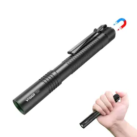 Vtiger 974028421021 T2a Compact Edc Flashlight1500 High Lumens Aa Rechargeable Led Flashli