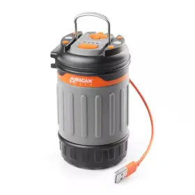 Wagan Tech 445041397383 240 Lumens Brite-nite Pop-up Dome Led Lantern Spotlight Flashlight Usb Rechargea