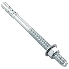 Wensilon Cxbh007 5/16x4 Inch 10pcs Standard Fasteners For Heavy-duty Zinc Wedge Anch