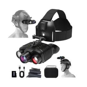 Weochi 8360 Head-mounted Night Vision Goggles 4k Binoculars 8x Zoom 850nm Stealth Ir For
