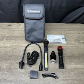 Westinghouse Wf81 3 In 1 Led Rechargeable Flashlight With Pouch