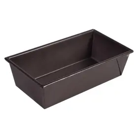 Winco Hlf-150 Non-stick Loaf Pan 1-1/2 Pound Aluminized 1 Count Pack Of Black