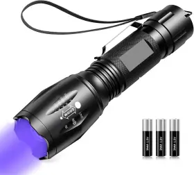 Wociud&pumteck 778716777508 Black Light Flashlight Led Uv Torch 2 In 1 Blacklight With 500lm Highlight Wociud&pumteck 778716777508 Black Light Flashlight Led Uv Torch 2 In 1 Blacklight With 500lm Highlight