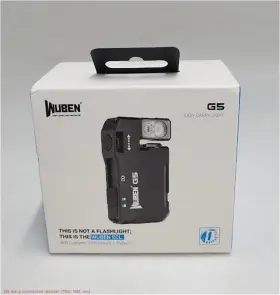 Wuben 192271002361 Ecl G5 Easy Carry Light Rechargeable Edc Flashlight