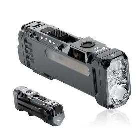 Wuben 192271070360 X4 Edc Led Flashlight With Rgb Light 1500 Lumens Mini Gray