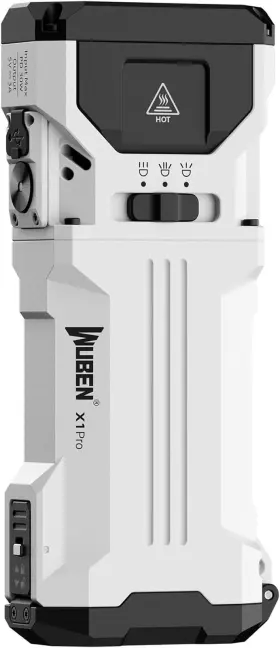 12300 Wuben 705353529702 X1pro Rechargeable Flashlights High Lumens Super Bright Flashlight
