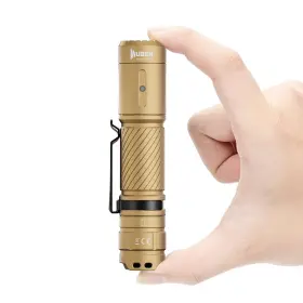 Wuben C3khaki C3 Flashlight 1200 High Lumens Rechargeable Flashlights 6 Modes Khaki