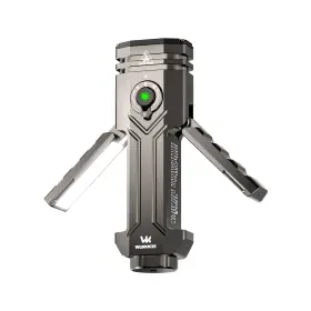 Wurkkos 717690735128 Hd02 Flat Led Flashlight Magnetic Deformation 3200 Lumens 5000 Mah Rechargeab